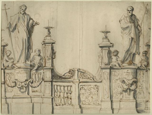 Design for the gateway to the ambulatory in St James' Church