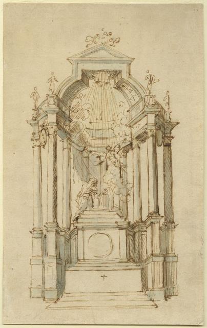 Design for the high altar at the abbey church in Tongerlo