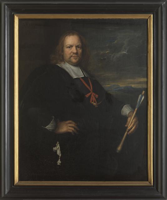 Portret van Leonard van Kerckhove, koning van het Brugse Sint-Jorisgilde