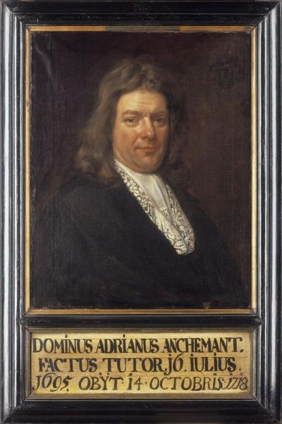 Portret van Adriaan Anchemant (°1640 - +1718)