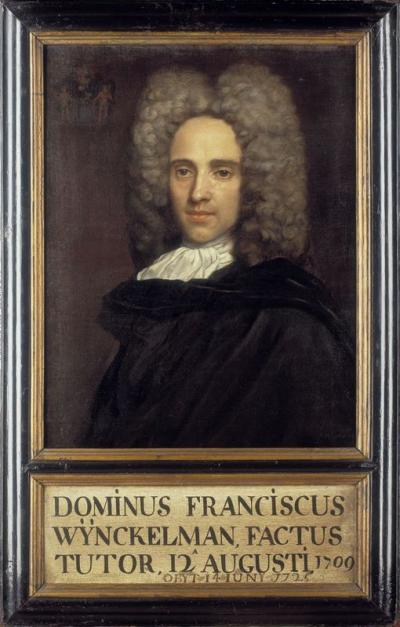 Portret van Frans Wynckelman (+1725)