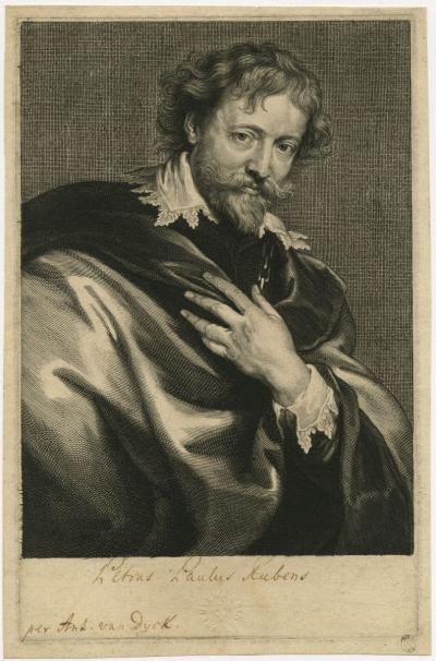 Portret van Peter Paul Rubens