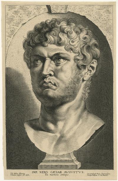 Buste van keizer Nero