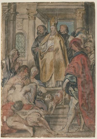De heilige Martinus geneest een bezetene