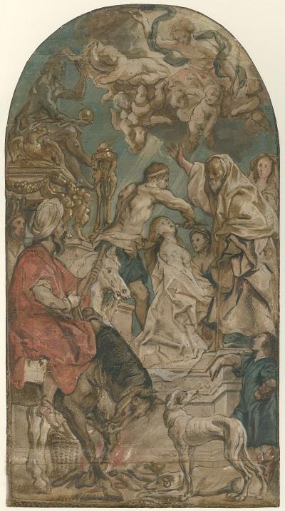 The martyrdom of Saint Apollonia