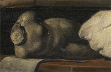 Jacob I van Oost, Het schildersatelier, 1666,  Groeningemuseum Brugge , inv. 0000.GR00188.II, details