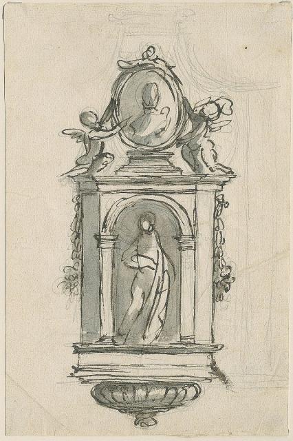 Design for a grave monument
