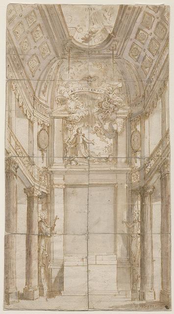 Design for a high altar for the Jesuits in Utrecht
