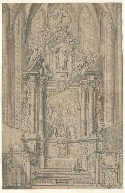 The high altar for St Paul's Church in Antwerp