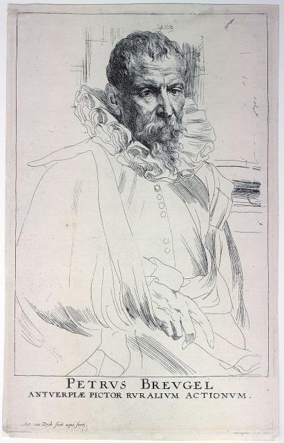 Portrait of Pieter Breughel (II the youngster)