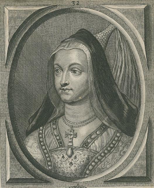 Portret van Maria van Bourgondië