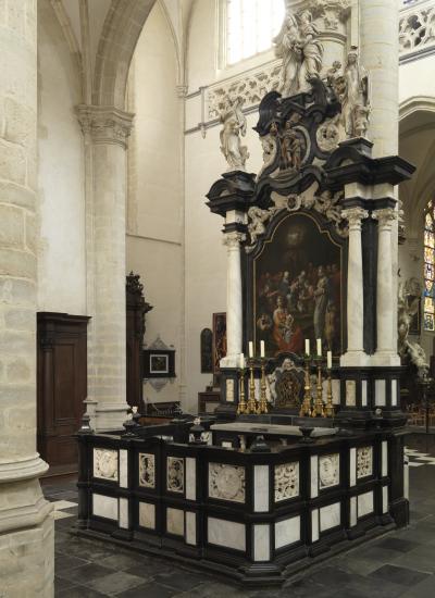Altaartuin, Sint-Andrieskerk, Antwerpen.