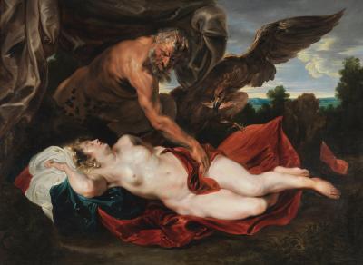 Anthony van Dyck, Jupiter and Antiope, Museum of Fine Arts, Ghent.