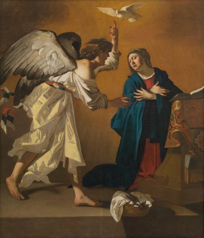 Jan Janssens, The Annunciation, Museum of Fine Arts, Ghent.