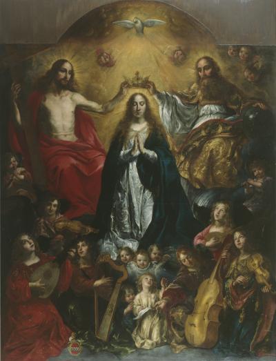 The coronation of Mary