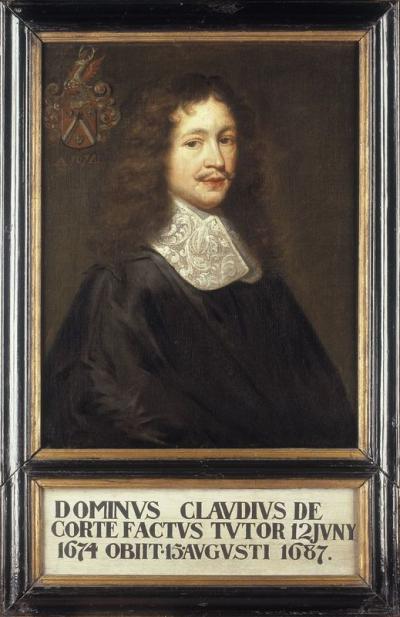 Portret van Claude de Corte (+1687)