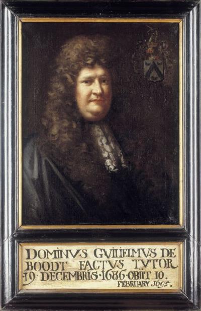 Portret van Willem de Boodt (1695)
