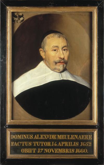 Portret van Alexander de Meulenaere (+1660)