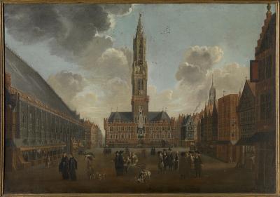 The Market Square in Bruges