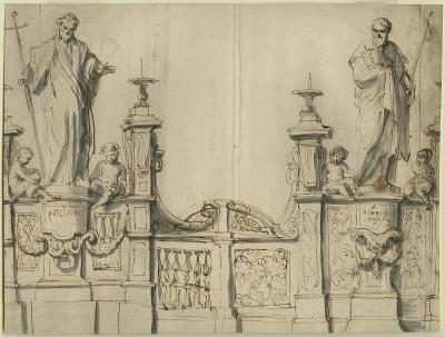 Design for the gateway to the ambulatory in St James' Church