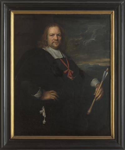 Portret van Leonard van Kerckhove, koning van het Brugse Sint-Jorisgilde