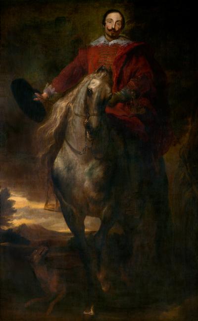 Equestrial Portrait of the Painter Cornelis de Wael